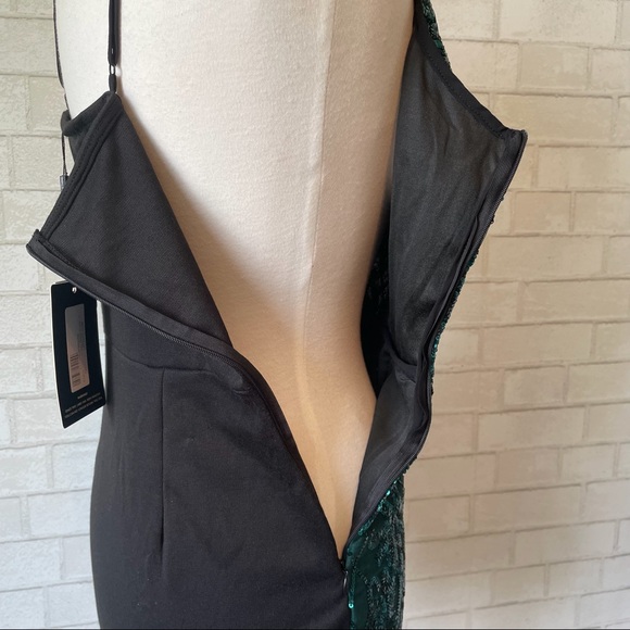 NWT Prettylittlething Sequin Dress - Picture 14 of 16